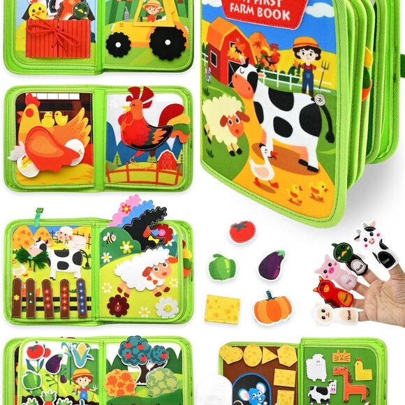 Baby Kids Growth Enlightenment Cognitive Early Learning Educational Toys(1 Set) - Picture 5 of 8